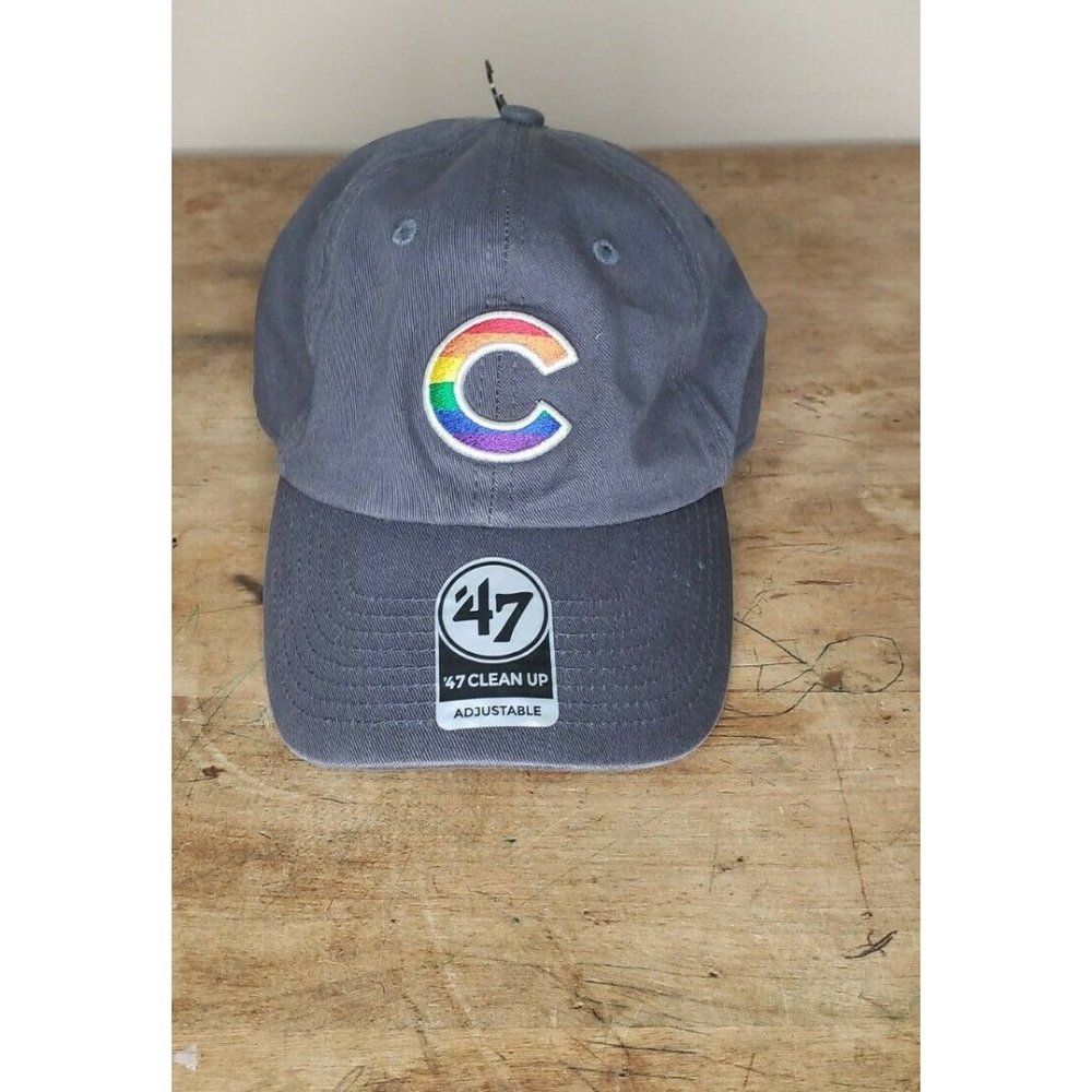 CHICAGO CUBS GAY PRIDE BLUE BASEBALL HAT